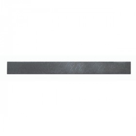 Frise Carrelage Noire Verre Alu LI36, Listel 1,5 x 60 x 0,8 cm
