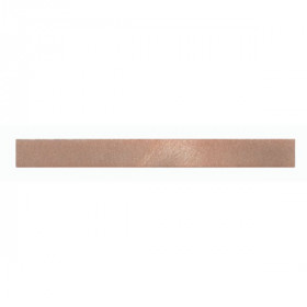Frise Carrelage Marron Verre Alu LI37, Listel 1,5 x 60 x 0,8 cm