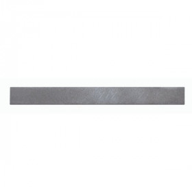 Frise Carrelage Grise Verre Alu LI41, Listel 1,5 x 60 x 0,8 cm