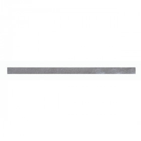Frise Carrelage Grise Verre Alu LI47, Listel 0,8 x 60 x 0,8 cm