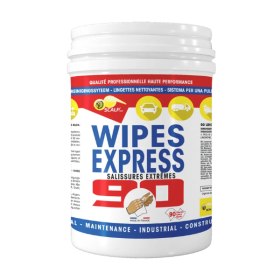 Lingettes nettoyantes Scalp Wipes Express 90 Salissures Extremes x 90