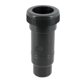 Manchon PVC à Coller F-F NF Nicoll Hometech® Anthracite, ⌀40mm