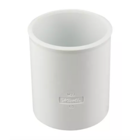 Manchon PVC à Coller NF Femelle-Femelle Nicoll M2JB Blanc, ⌀50mm