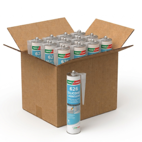 Mastic 626 Silicone Carreleur Beige ParexLanko, 12 x 300 ml