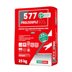 Mortier Colle Prolisouple Eco2 Gris ParexLanko L577GR25 25 kg