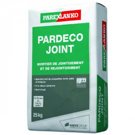 Mortier Rejointement Pardeco Joint Vert V17 ParexLanko PARDJOIV17 25kg