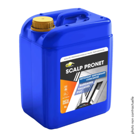 Nettoyant Concentré Bardages Façades PVC Scalp Pronet, Bidon de 20L