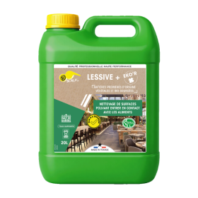 Nettoyant pour Surface Alimentaire Scalp Lessive + Eko'R, Bidon de 20L