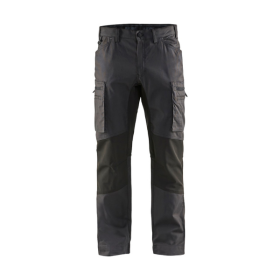 Pantalon de Travail Blaklader Coton Stretch 1459 Gris foncé/Noir