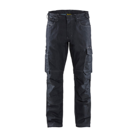 Pantalon de Travail Blaklader Denim Stretch 2D 1439 Marine