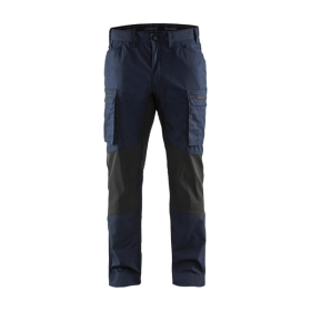 Pantalon de Travail Blaklader Polycoton Stretch 1459 Marine foncé