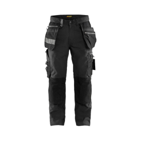 Pantalon de Travail Blaklader Stretch 1590 Gris foncé/Noir