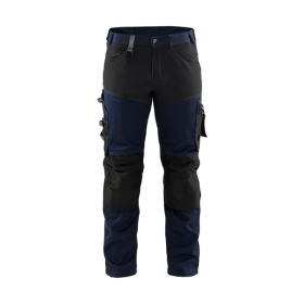 Pantalon de Travail Blaklader Stretch 1799 Marine foncé/Noir