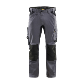 Pantalon de Travail Blaklader Stretch 2D 1751 Gris moyen