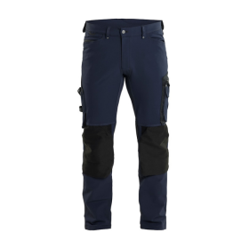 Pantalon de Travail Blaklader X1900 Stretch 4D 1989 Marine/Noir