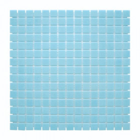 Mosaïque Bleue Décoration Nylon PDV50, Plaque 32,7 x 32,7 x 0,38 cm
