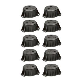 Pied réglable 7 à 11 cm pour Receveur de douche Kinedo, Kit de 10