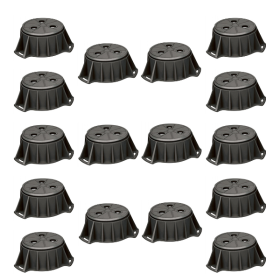 Pied réglable 7 à 11 cm pour Receveur de douche Kinedo, Kit de 16