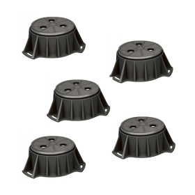 Pied réglable 7 à 11 cm pour Receveur de douche Kinedo, Kit de 5