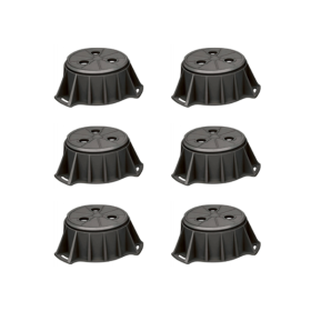 Pied réglable 7 à 11 cm pour Receveur de douche Kinedo, Kit de 6