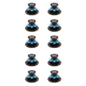 Plot Terrasse Réglable Dalle Jouplast Essentiel 80/140 mm, lot de 10