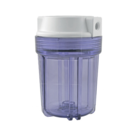 Porte-filtre à Eau 10" Aquapro AEG E/S 3/8" Blanc/Transparent