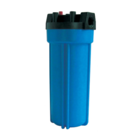 Porte-filtre à Eau 10" Aquapro AQF E/S 3/8" Noir/Bleu