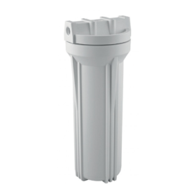 Porte-filtre à Eau 5" Aquapro AYT E/S 1/4" Blanc