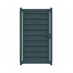 Portillon alu Hauteur 1,8 m Longueur 1 m Aluclin XL