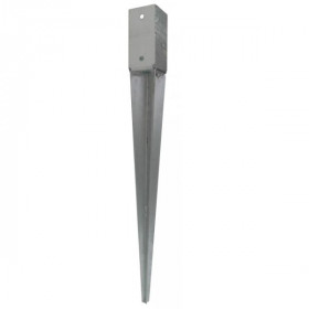 Pied de Poteau à Enfoncer 70 x 70 mm Galva Simpson PPJET70/750