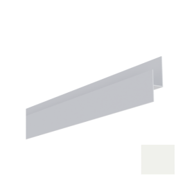 Profil de Départ bas pour Bardage MEP Isocel ISO-BBS4B Blanc, 4 m
