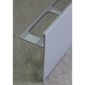 Profilé de Finition de Plan de Travail en Aluminium Mat 10 mm x 2,5 m