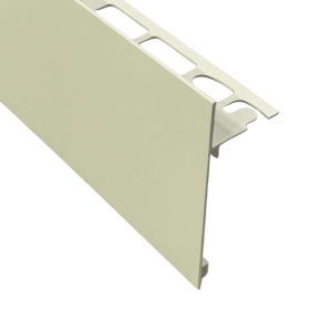 Profilé de Rive Alu pour Terrasse H 122mm x 2,5 m, Beige Sablé