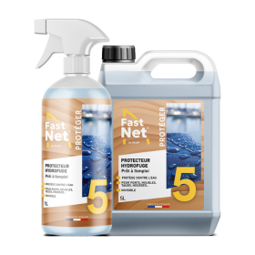Protecteur Hydrofuge Prêt à l'emploi, Dalep FastNet 5, Bidon de 1L