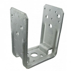 Embases de poteau en U à Boulonner 141 mm Galva Simpson PU140-B