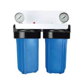 Purificateur d'eau Ydrokalk Big Duo 10" + 2 Porte Filtres Big Blue