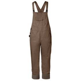 Salopette de Travail Femme Bosseur Rosie Marron Glacé