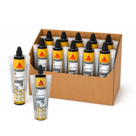 Scellement chimique SIKA Anchorfix 1+, 12 Cartouches de 300 ml