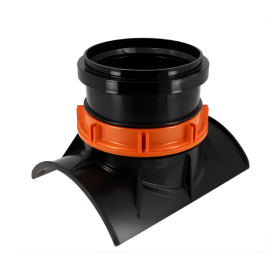 Selle de Branchement Nicoll Easy Clip City 90° pour Tuyau Ø 400/160 mm