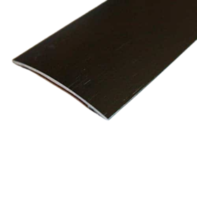 Seuil de Porte Alu Adhésif 42 mm x 2 m, Noir Brossé