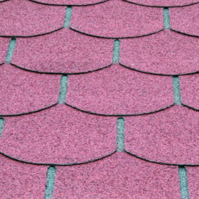 Shingles Rouge pour Abris de Jardin Solid Traditionnel, 3 m2