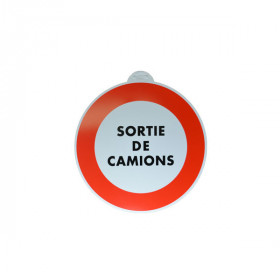Panneau Sortie de Camions ⌀ 300 mm