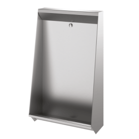 Stalle d'urinoir Inox 304 à encastrer Delabie L Satiné 130200 600mm