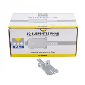 Suspente pour Hourdis Léger 102 x 34 mm PAI en Acier, boite de 50
