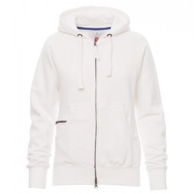 Sweat-Shirt à Capuche Payper Dallas+ Lady Blanc