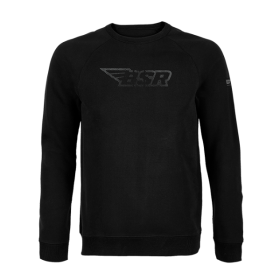 Sweat-Shirt Col Rond Bosseur Doma Noir