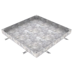 Tampon à Paver Acier Galva B125 ACO Paving 80 x 80 cm, Hauteur 8 cm