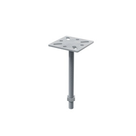 Support plat pour Vis de Fondation Cobra Fastener, 90 x 90 mm