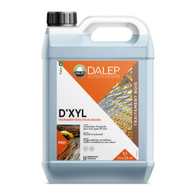 Traitement Bois Tous Usages Intérieur Extérieur Dalep D'Xyl Bidon 5L 