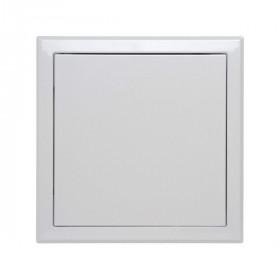 Trappe de Visite Métallique Laquée Blanc 400 x 400 mm Semin A03619